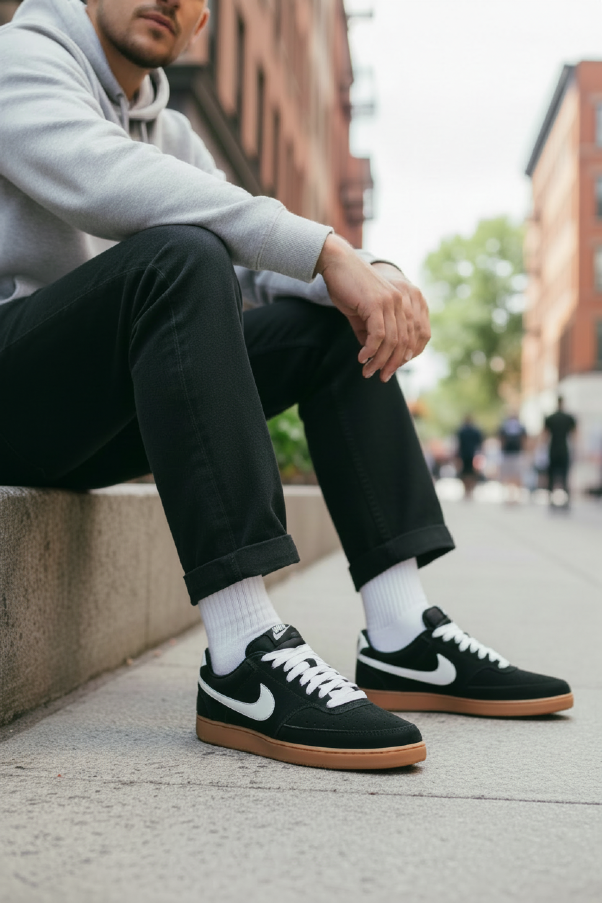 Court Vision Low FL Siyah Erkek Sneaker Fiyatları - 102690207 | Flo
