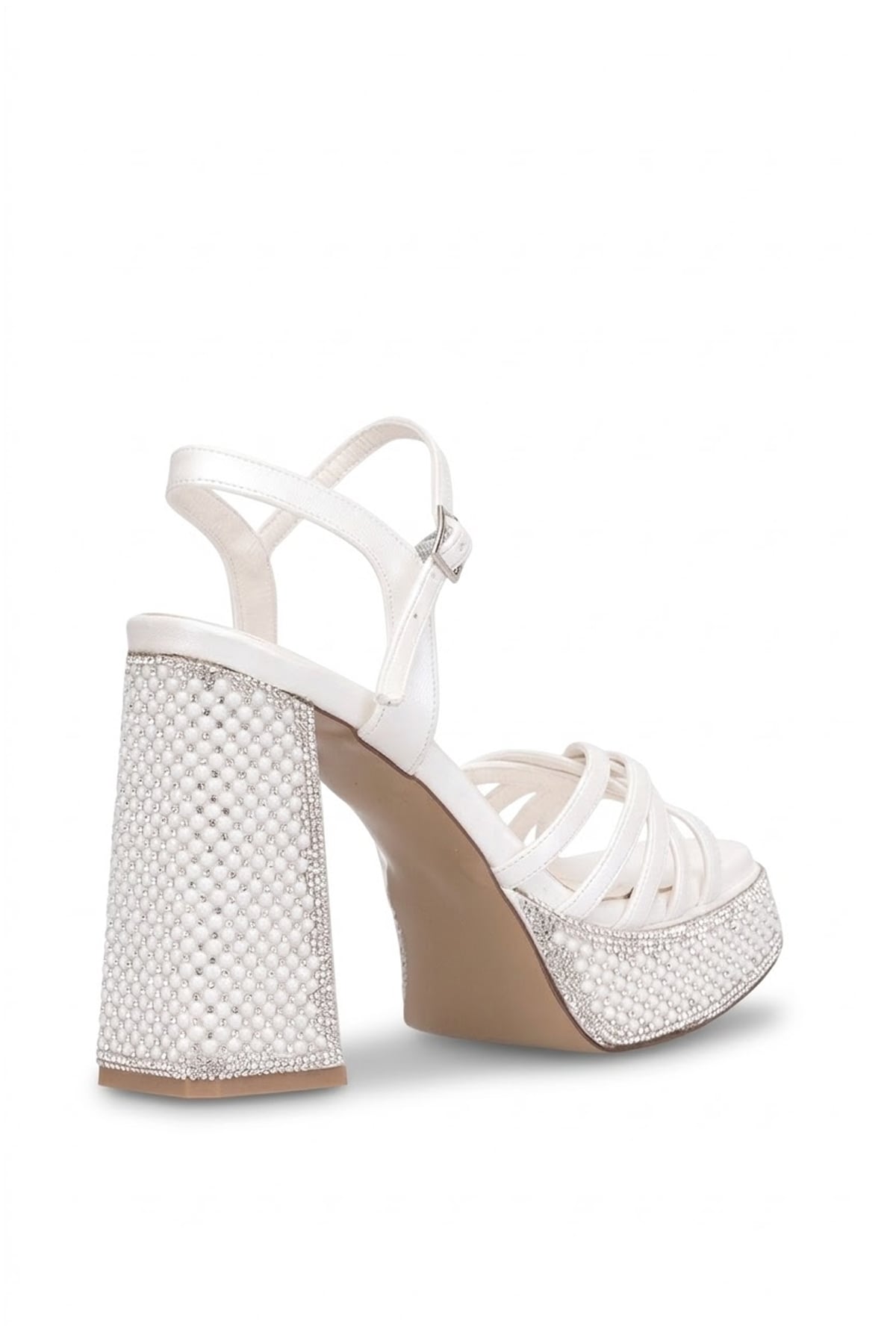 Beety Beyaz Beety Klasik 26BY223.1640 Kadın Platform Ayakkabı
