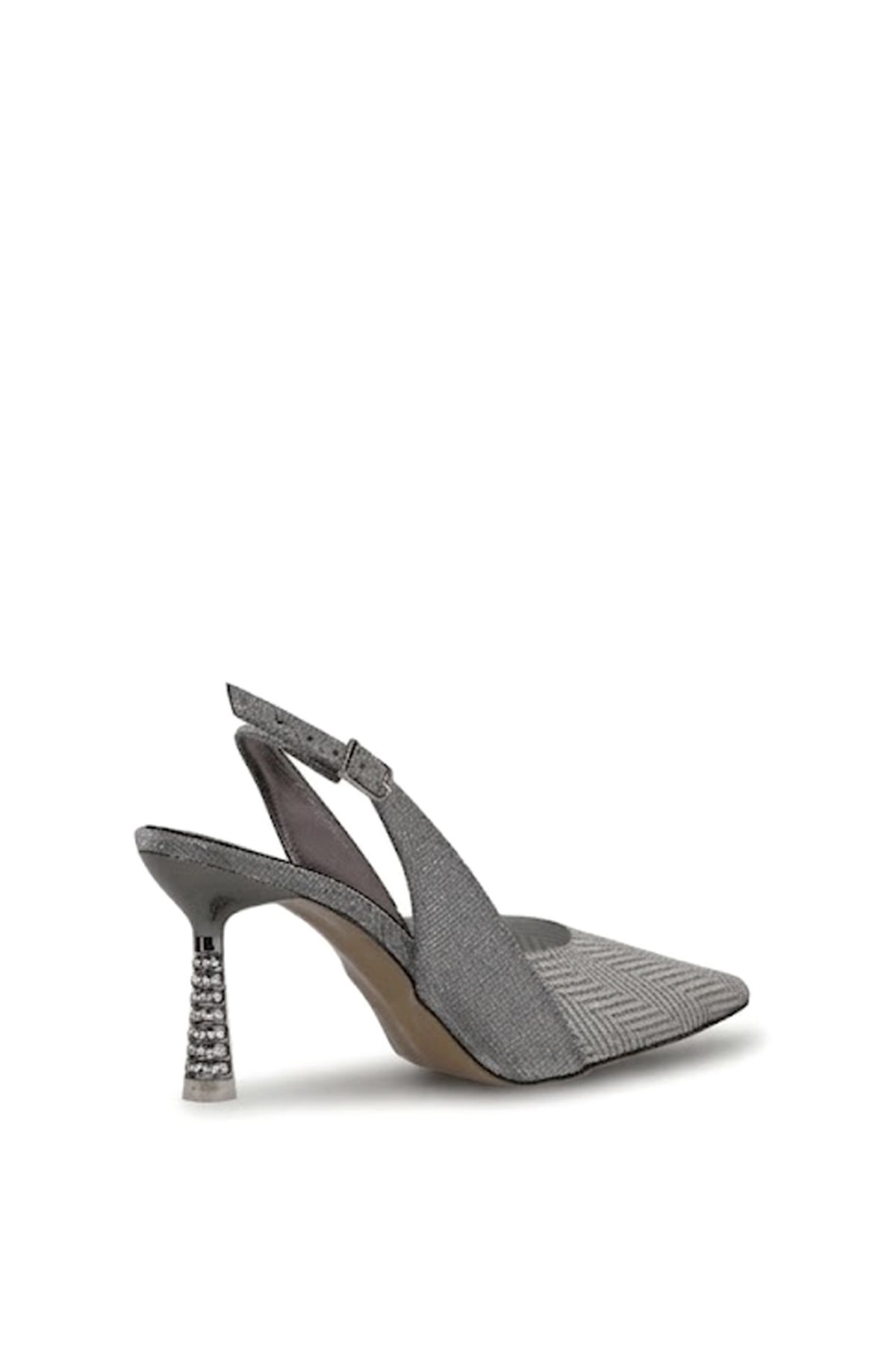 Ayakkabı Fuarı Gümüş Ayakkabı Fuarı Fuari Elit PM439 K3010 Kadın Klasik Topuklu
