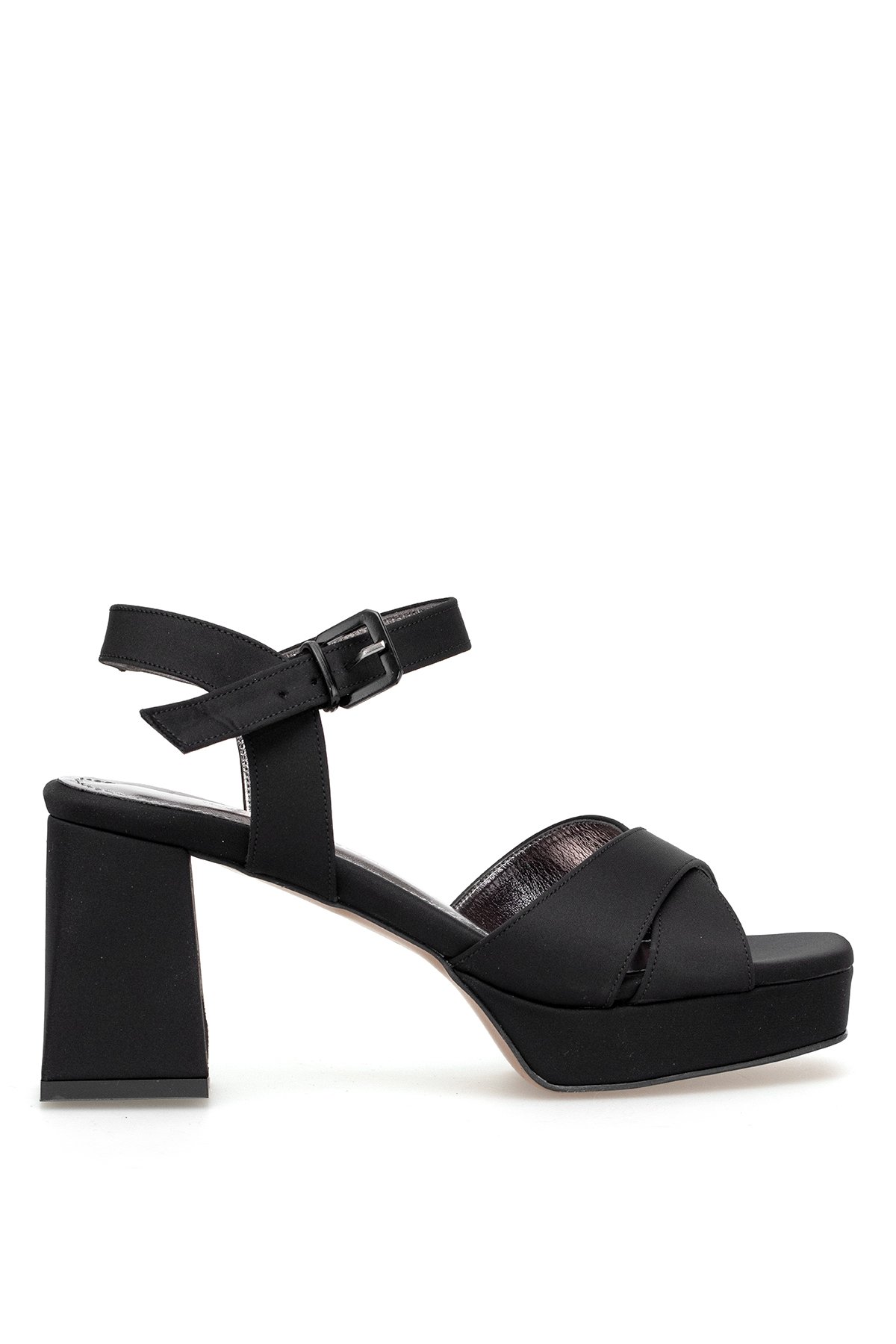 Ayakkabı Fuarı Siyah Ayakkabı Fuarı Elit PM08 K99T Kadın Klasik Topuklu