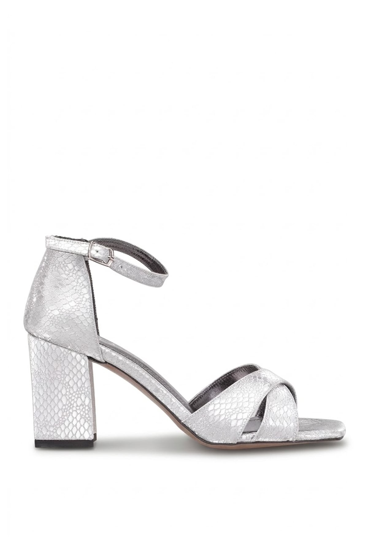 Ayakkabı Fuarı Gümüş Ayakkabı Fuarı Elit PM08 K50 Kadın Klasik Topuklu