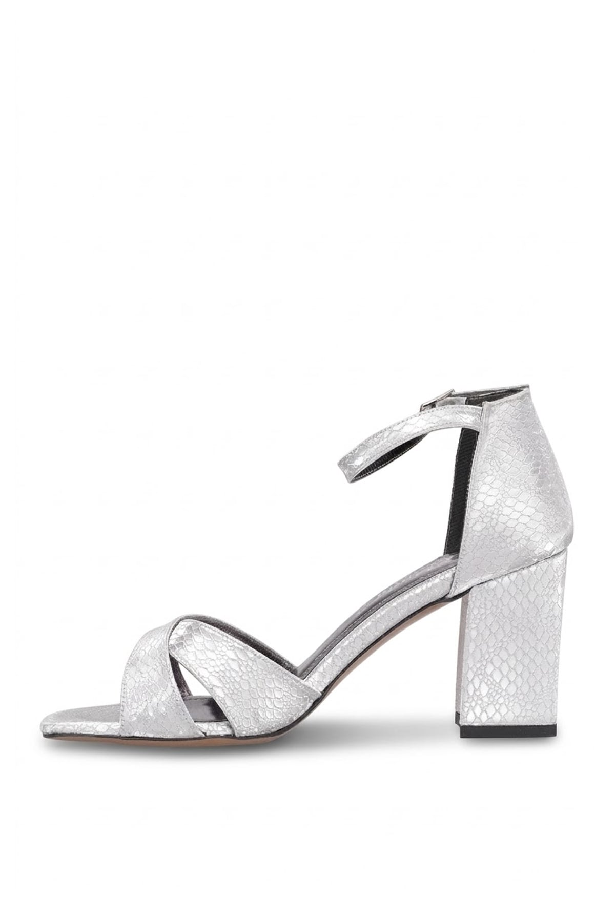 Ayakkabı Fuarı Gümüş Ayakkabı Fuarı Elit PM08 K50 Kadın Klasik Topuklu