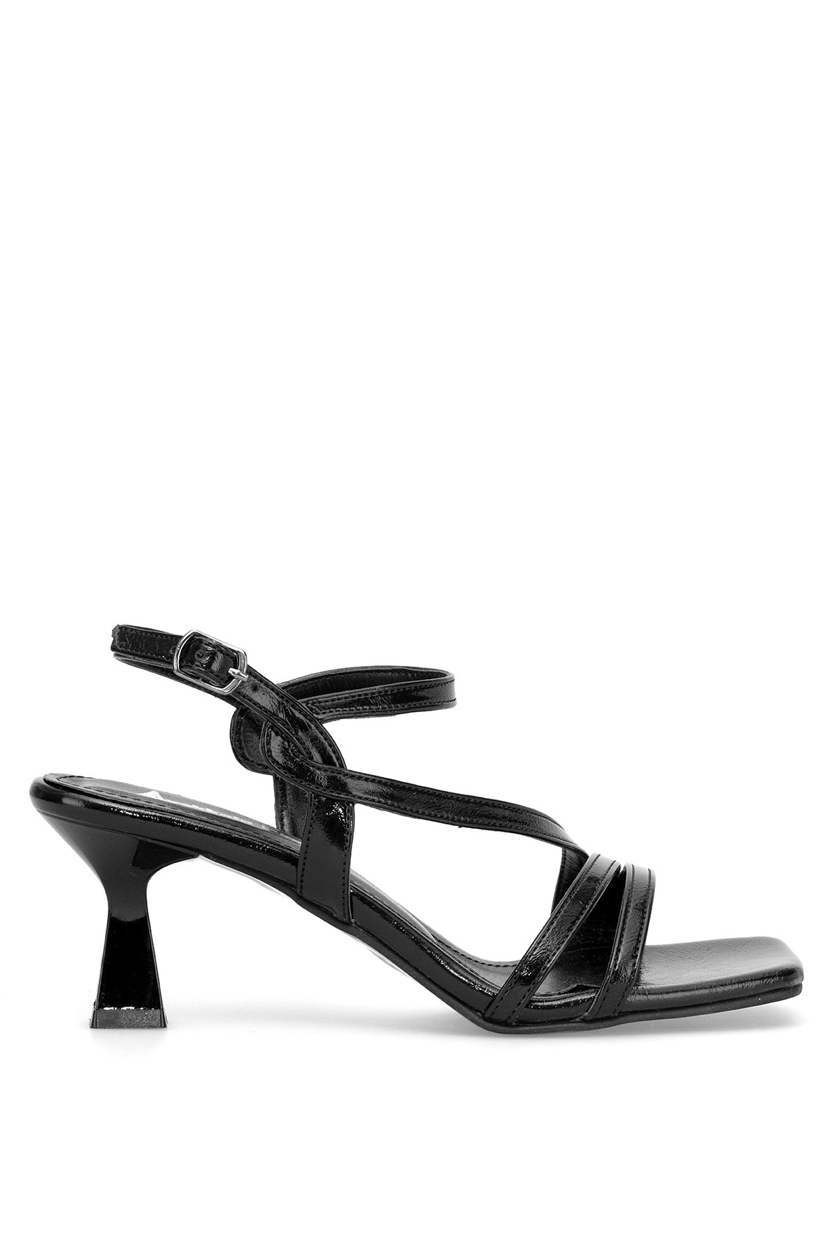 Ayakkabı Fuarı Siyah Ayakkabı Fuarı Elit MST954C Kadın Klasik Topuklu