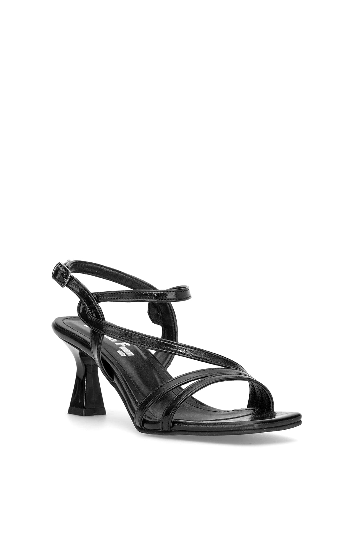 Ayakkabı Fuarı Siyah Ayakkabı Fuarı Elit MST954C Kadın Klasik Topuklu