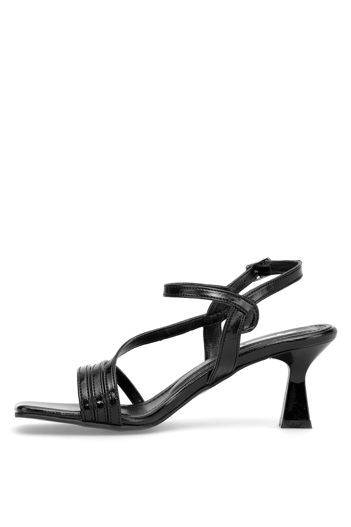 Ayakkabı Fuarı Siyah Ayakkabı Fuarı Elit MST954C Kadın Klasik Topuklu