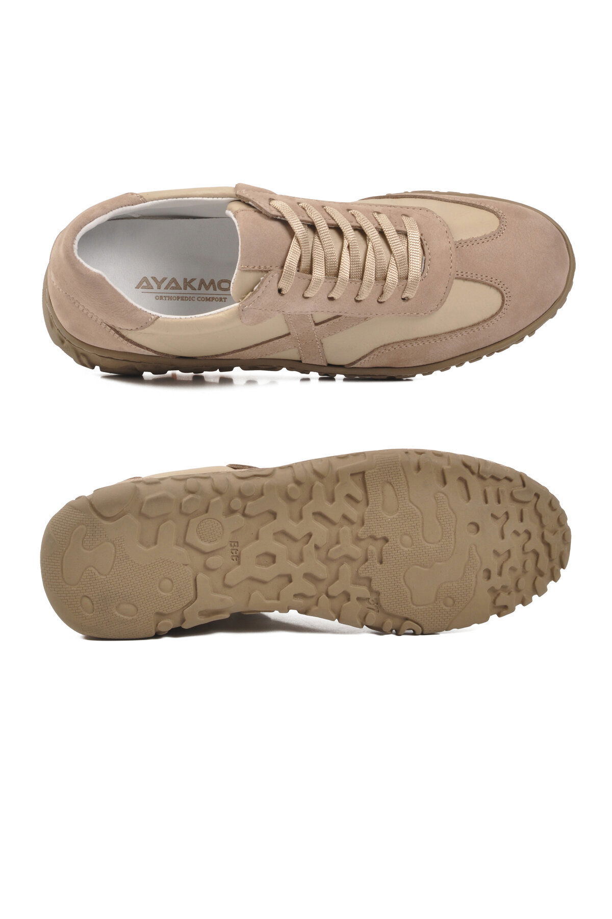 Ayakmod Siyah Ayakmod Hakiki Deri Anatomik Kadın Casual Ayakkabı F-003 Z