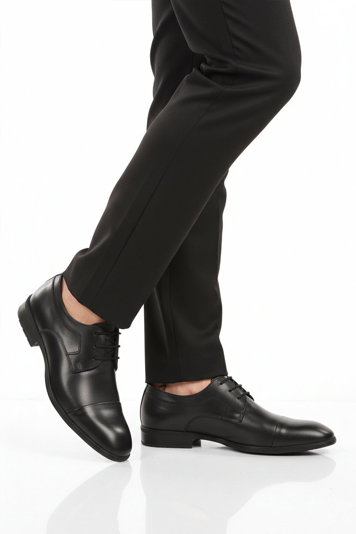 Ayakmod Siyah Ayakmod Premium Hakiki Deri Anatomik Erkek Klasik Ayakkabı 698 M