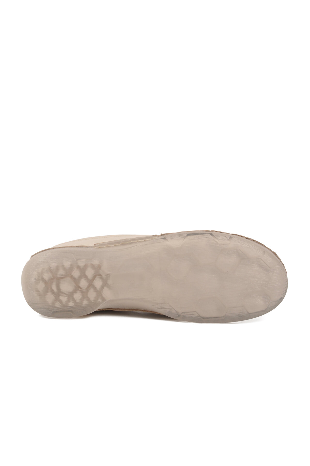 Ayakmod Bej Ayakmod Premium Hakiki Deri Anatomik Kadın Casual Ayakkabı 44404 Z