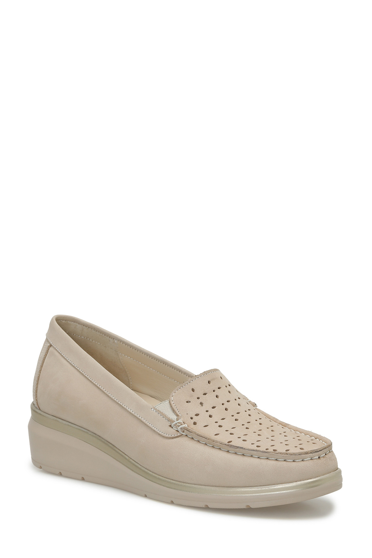 105775.Z6FX Bej Kadın Loafer Fiyatları | Flo