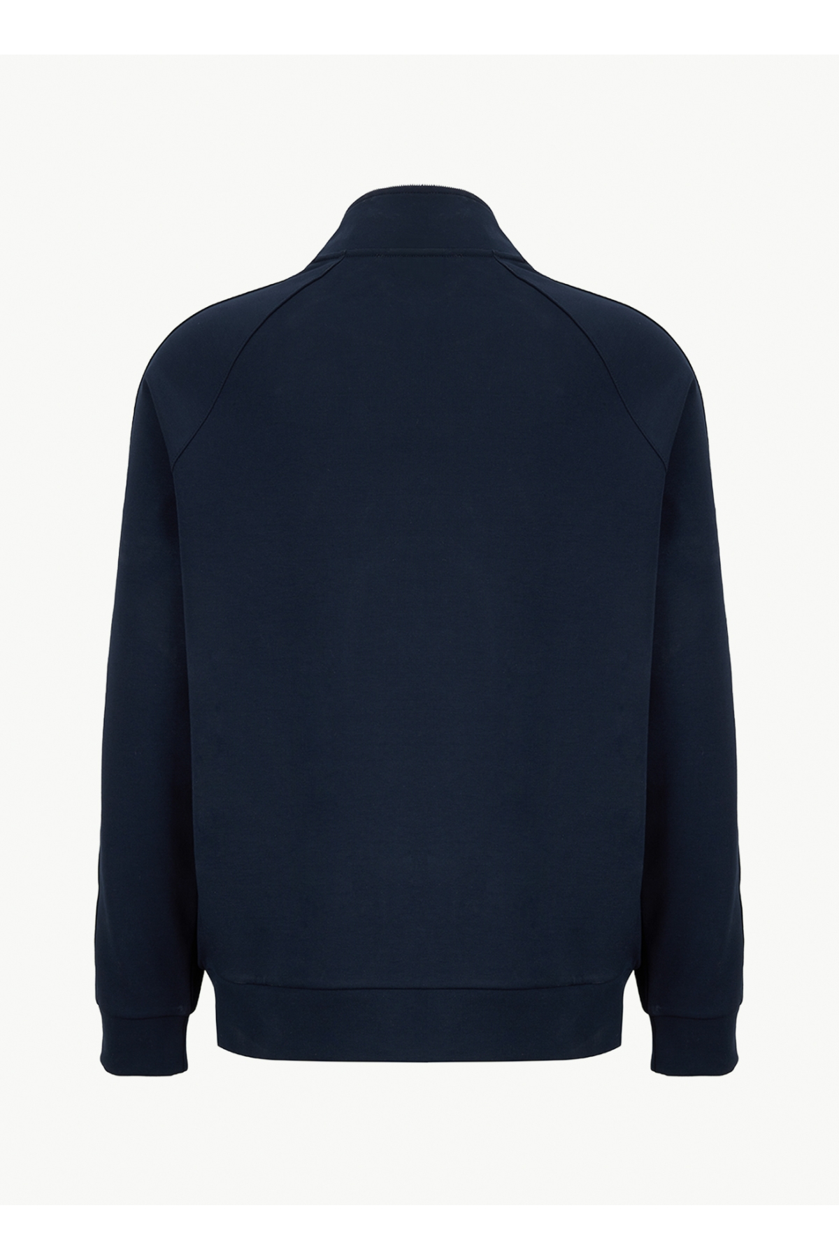 D6SM-SWT3718 Lacivert Dik Yaka Relaxed Erkek Sweatshirt Fiyatları