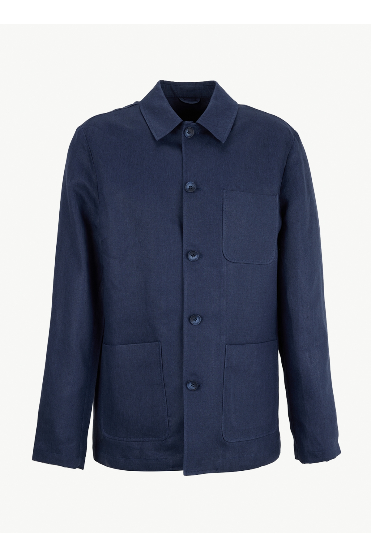 Fabrika Lacivert Erkek Slim Fit Ceket F6SM-CKT 2549