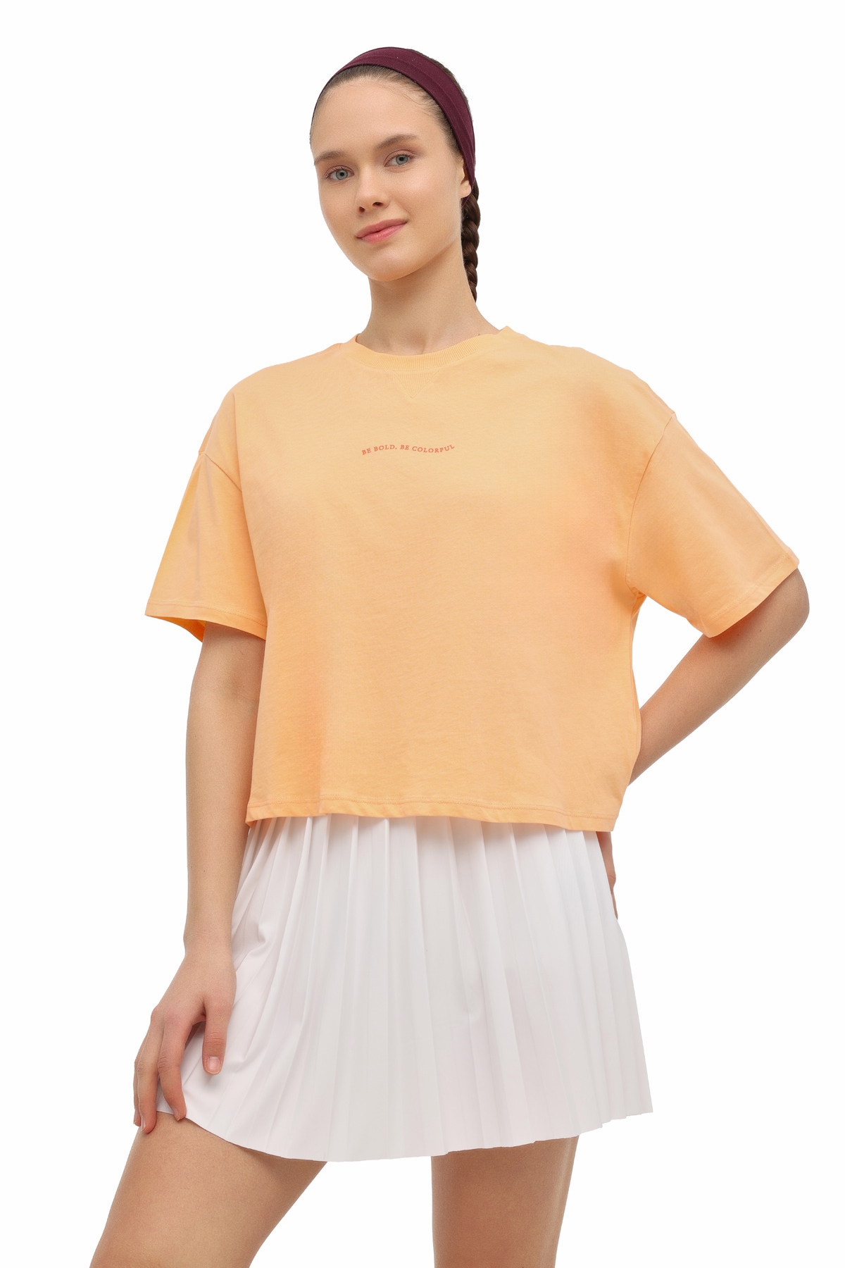 WL 11KRONS 6FX TURUNCU Kadın Kısa Kol T-Shirt Fiyatları | Flo