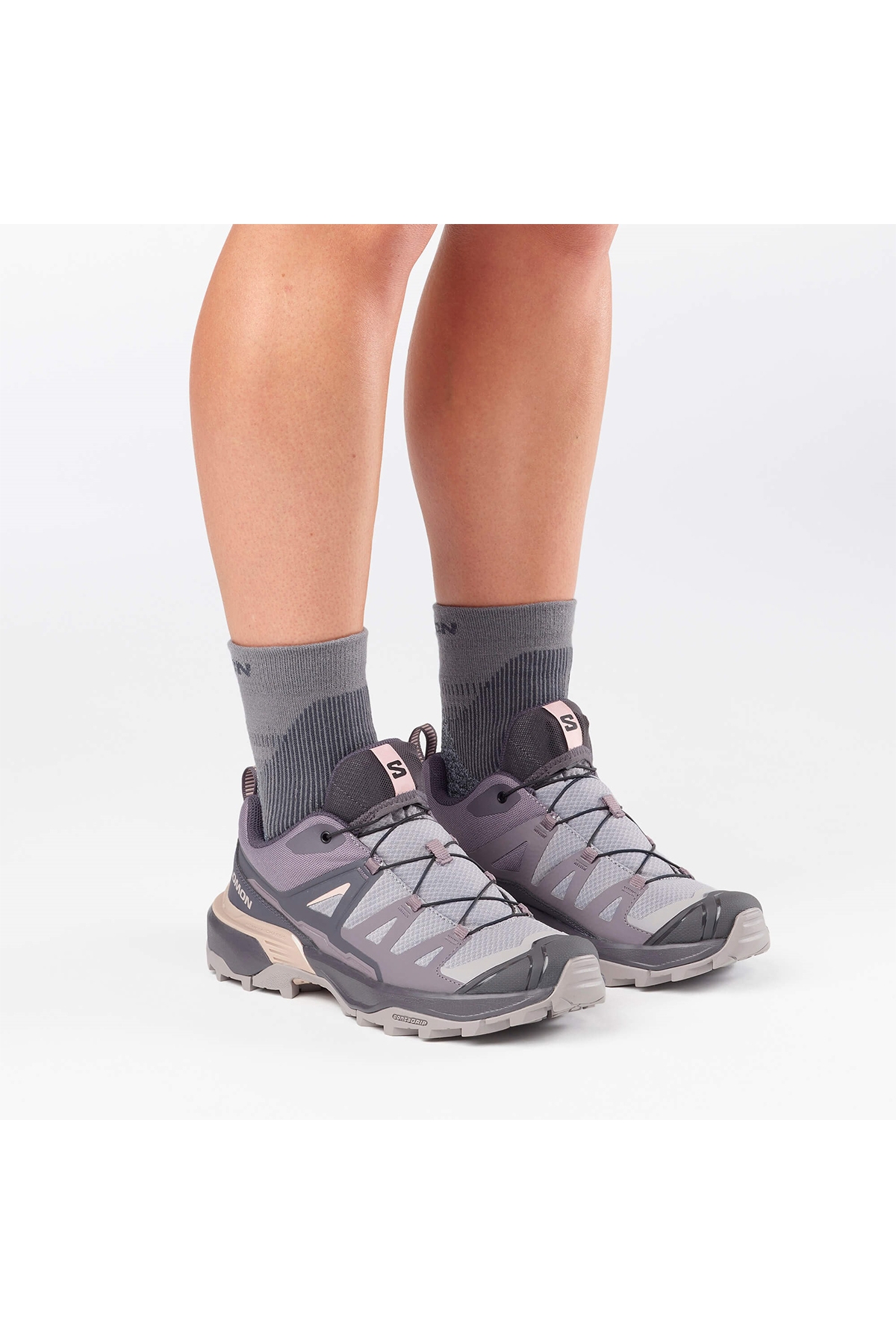 Salomon Gri Salomon X Ultra 360 Kadın Outdoor Ayakkabı