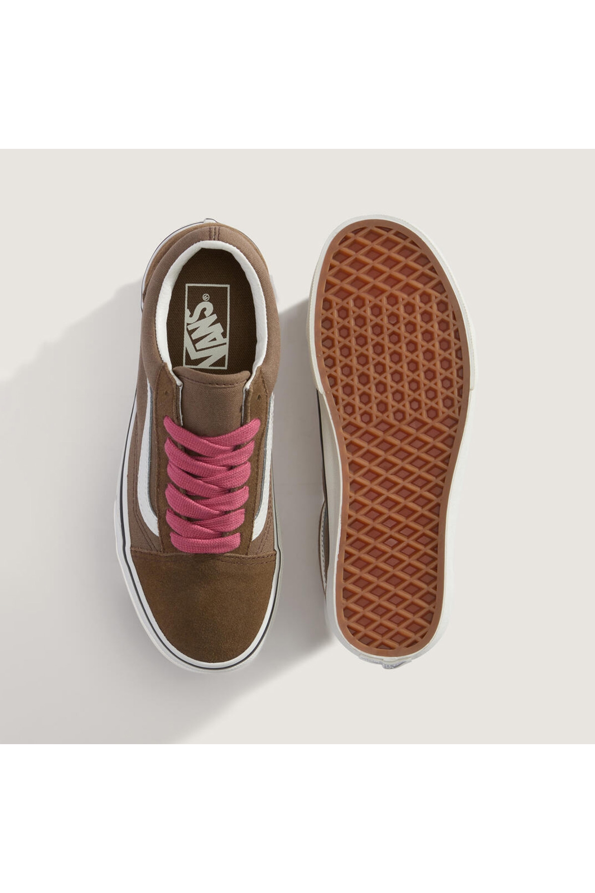 Vans Bej Vans Old Skool Kadın Sneaker