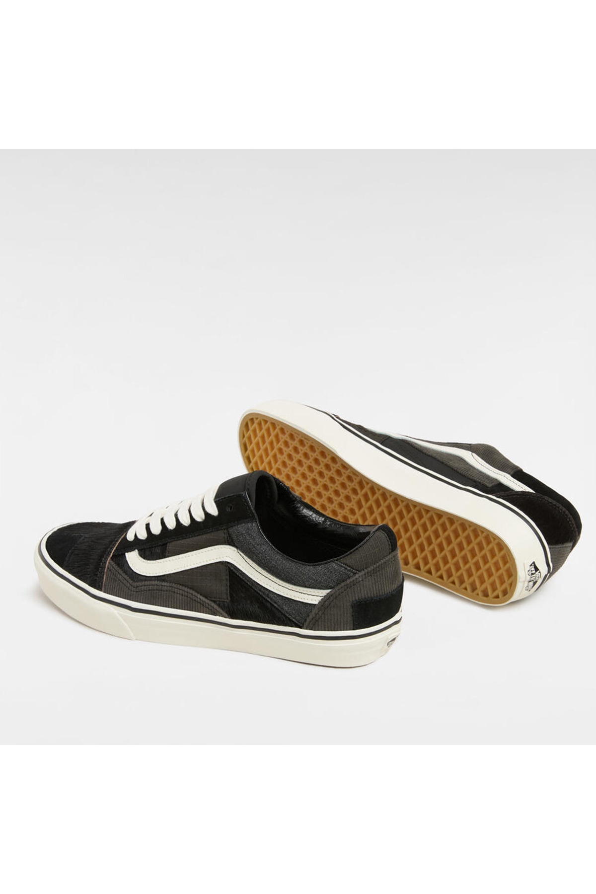Vans Siyah Vans Old Skool Patchwork Erkek Sneaker