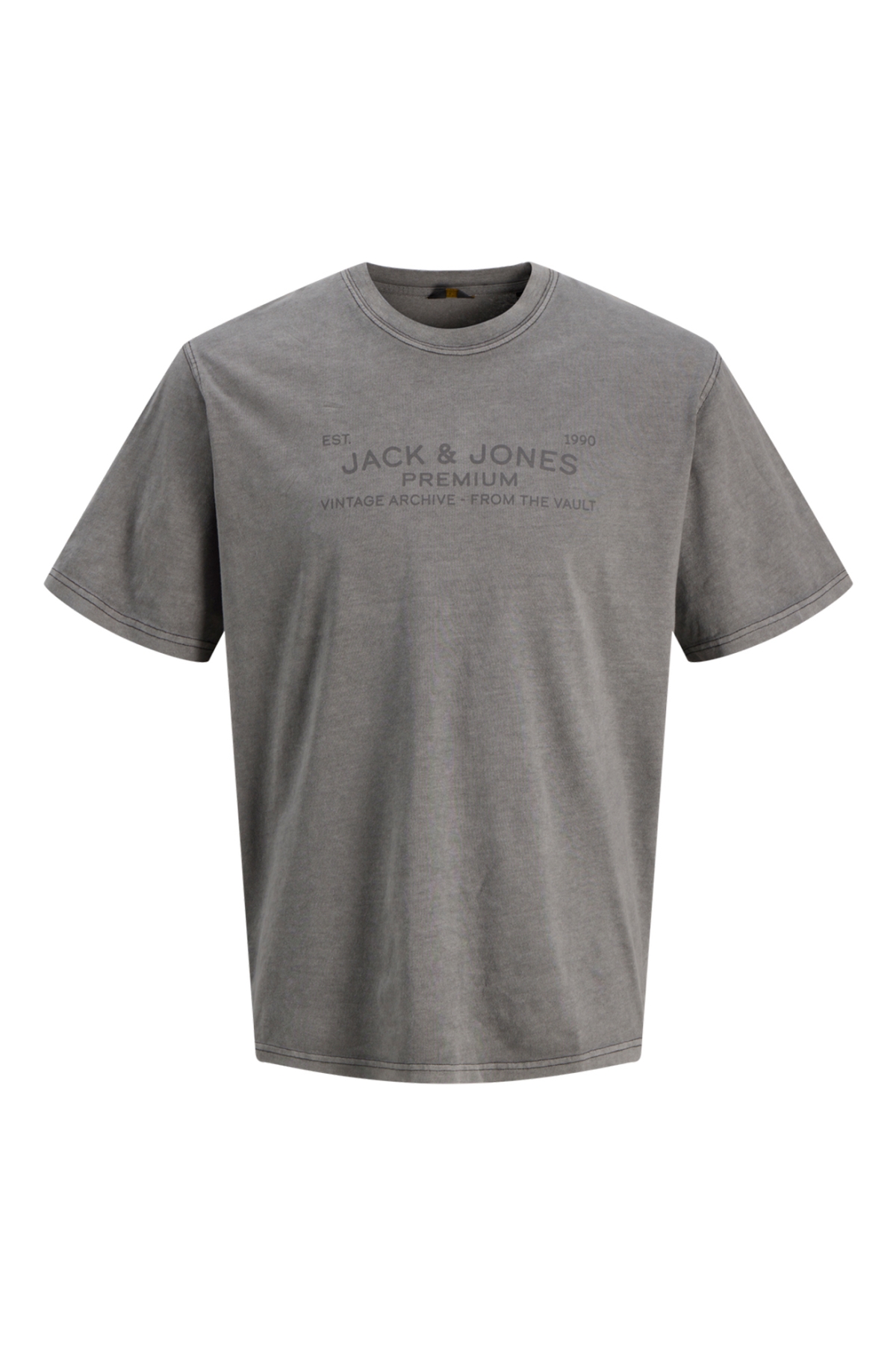Bisiklet Yaka Siyah Erkek T-Shirt 12293014 JPRBLUAIDEN SS TEE