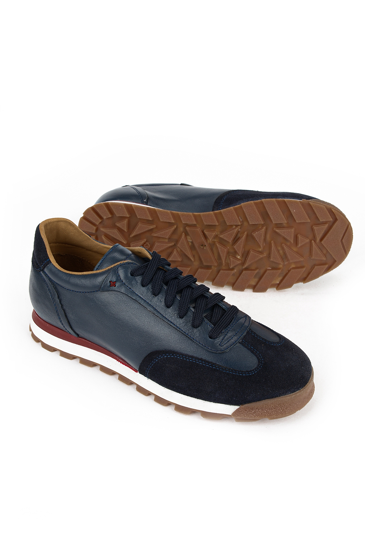 Ziya Beyaz Ziya Hakiki Erkek Deri Sneaker 1611026Z1020