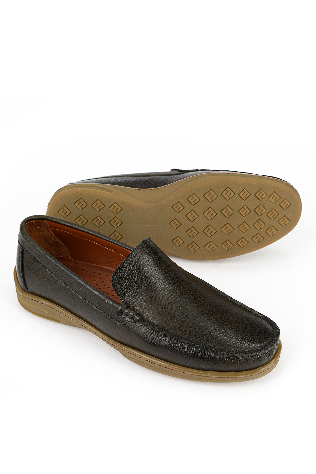 Ziya Siyah Ziya Hakiki Erkek Deri Günlük Ayakkabı 1611064Z213