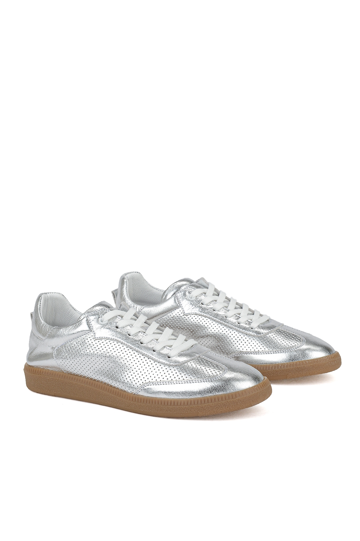 Ziya Beyaz Ziya Hakiki Kadın Deri Sneaker 1611035Z6414