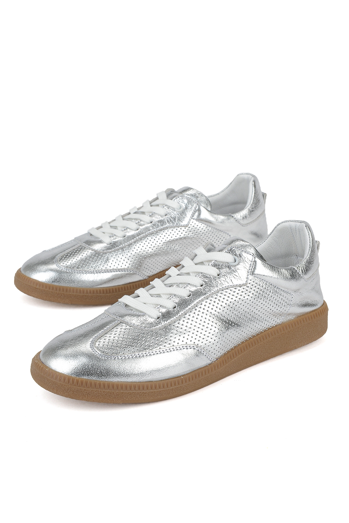 Ziya Beyaz Ziya Hakiki Kadın Deri Sneaker 1611035Z6414