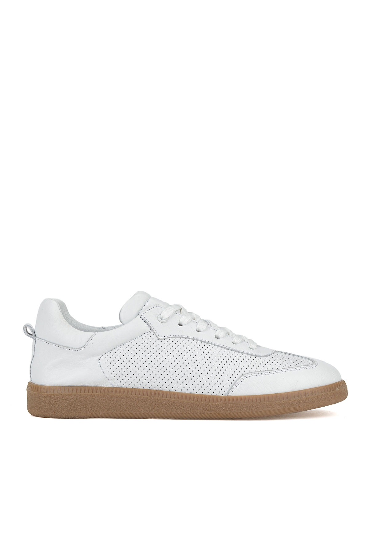 Ziya Beyaz Ziya Hakiki Kadın Deri Sneaker 1611035Z6414