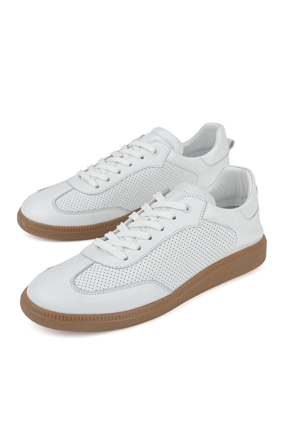 Ziya Beyaz Ziya Hakiki Kadın Deri Sneaker 1611035Z6414
