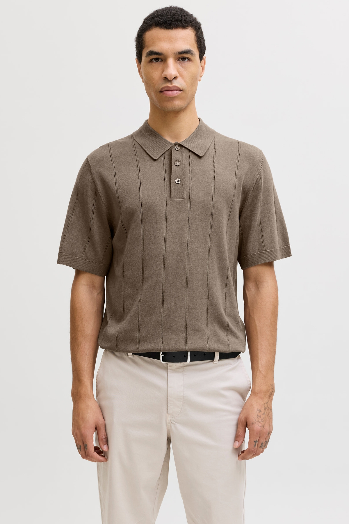 Jack Jones Jprblawıllıam Structure Knıt Polo Ss Sn Erkek