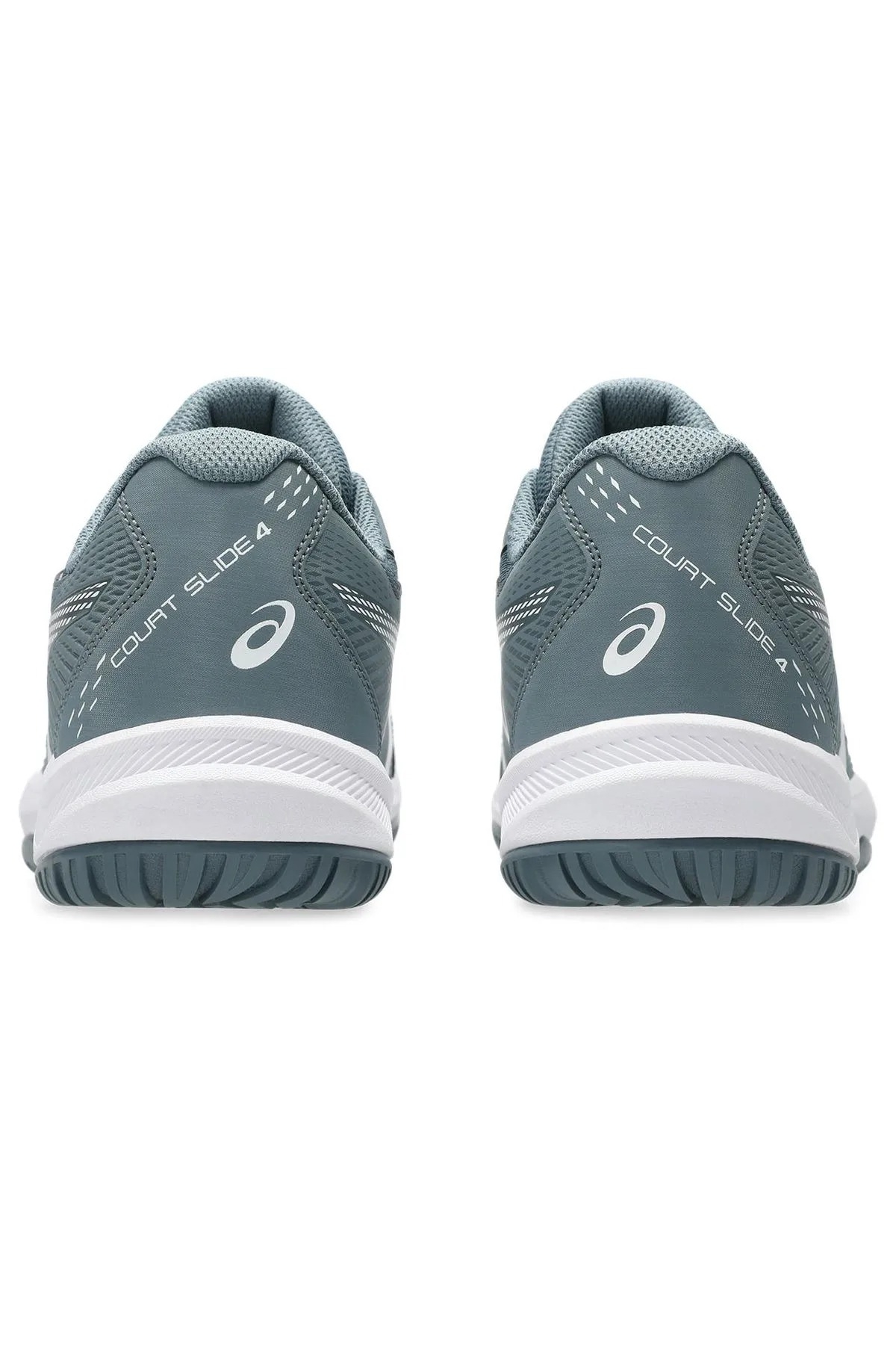 Asics Yeşil Asics 4 Court Slide Erkek Spor Ayakkabı 1041A483-020