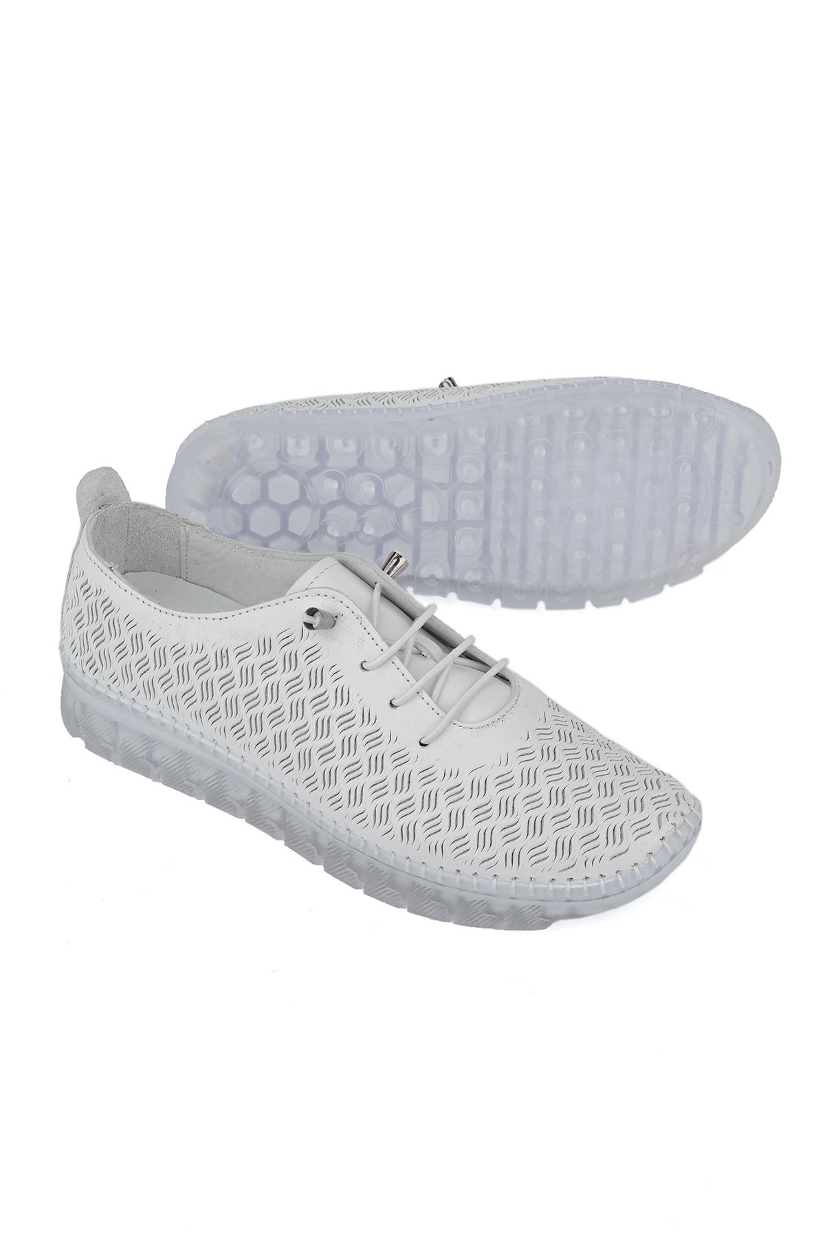 Ziya Beyaz Ziya Hakiki Kadın Deri Günlük Ayakkabı 1611046Z8031