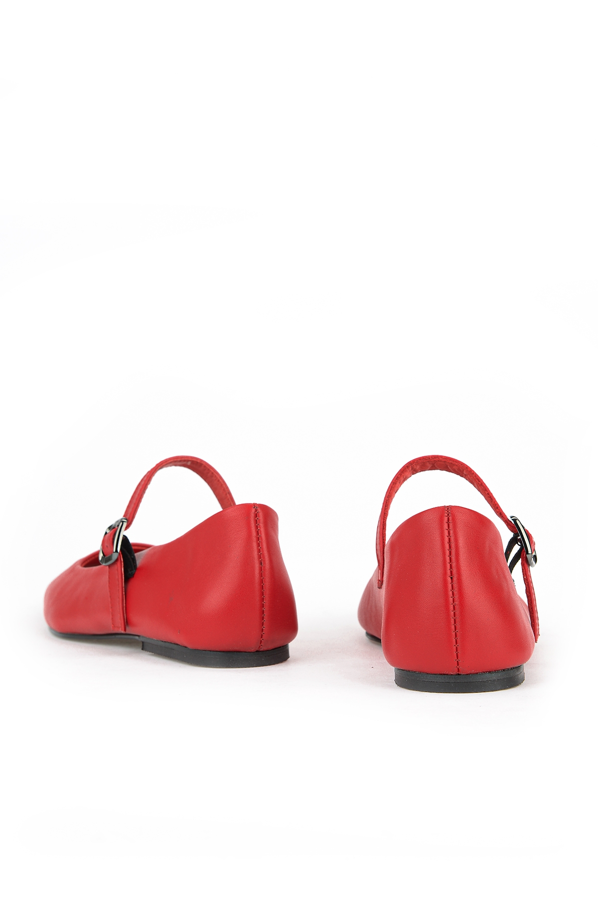 Ziya Beyaz Ziya Hakiki Kadın Deri Babet 1611022Z2735