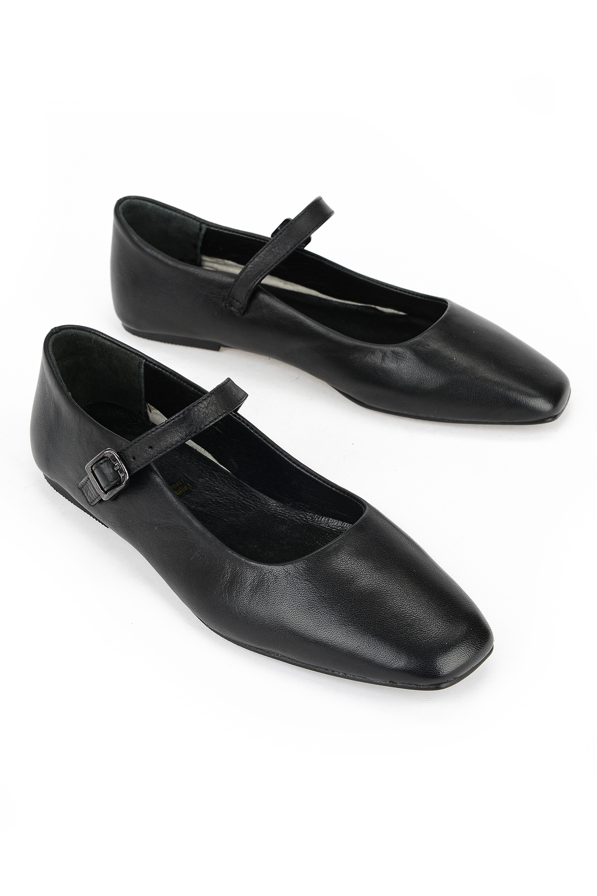 Ziya Beyaz Ziya Hakiki Kadın Deri Babet 1611022Z2735