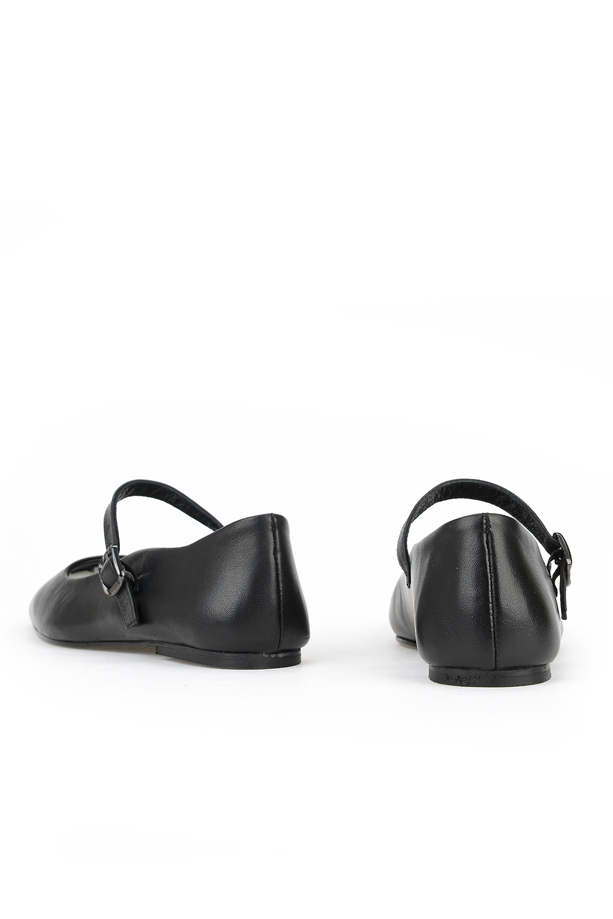 Ziya Beyaz Ziya Hakiki Kadın Deri Babet 1611022Z2735