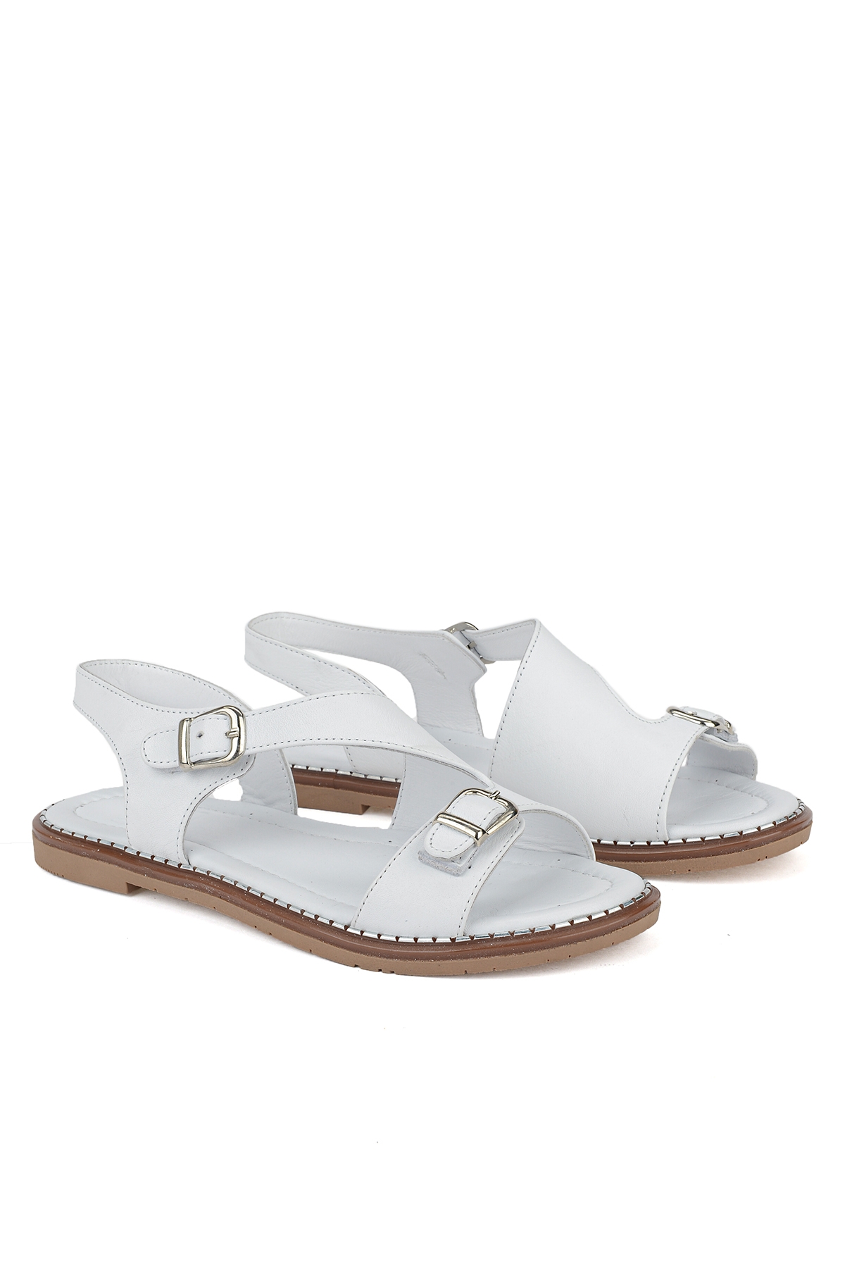 Ziya Siyah Ziya Hakiki Kadın Deri Sandalet 1611020Z5407