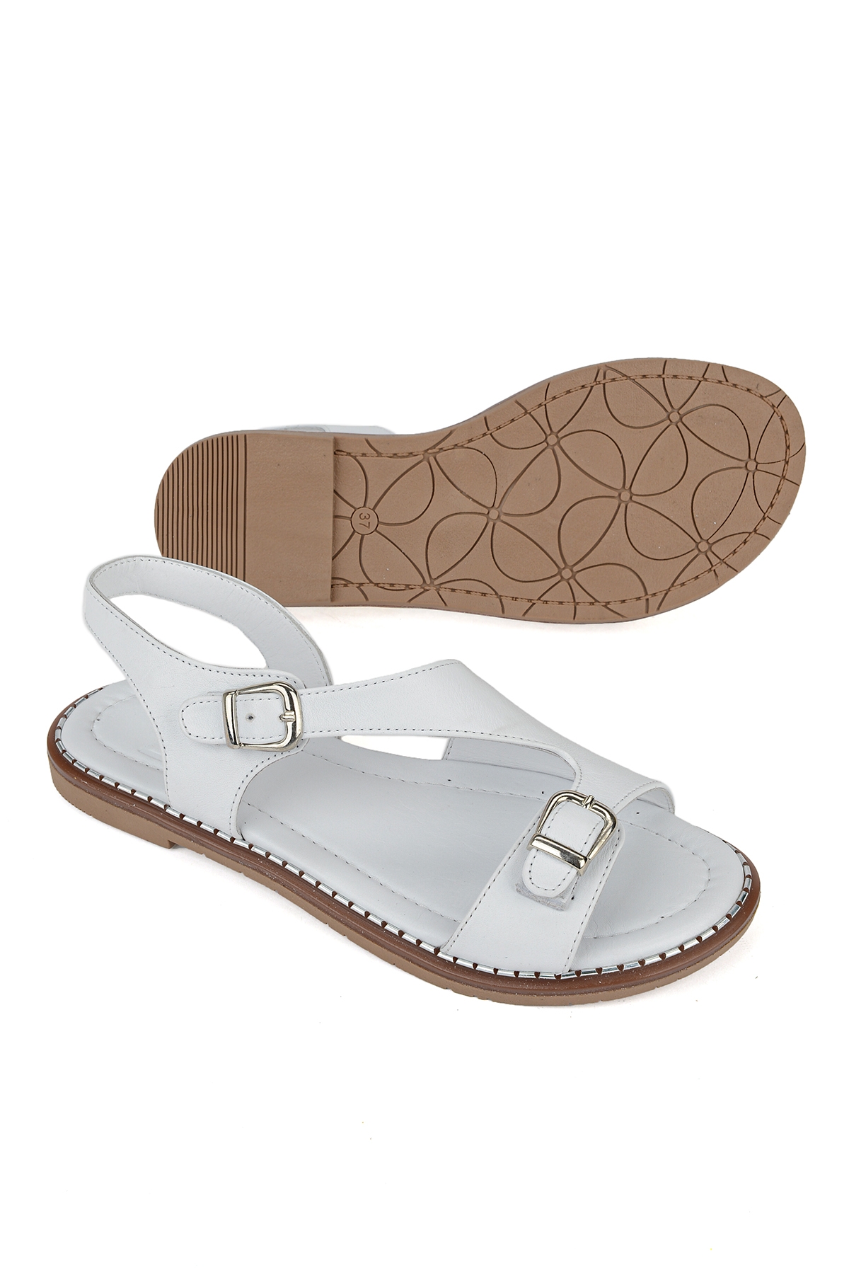 Ziya Siyah Ziya Hakiki Kadın Deri Sandalet 1611020Z5407