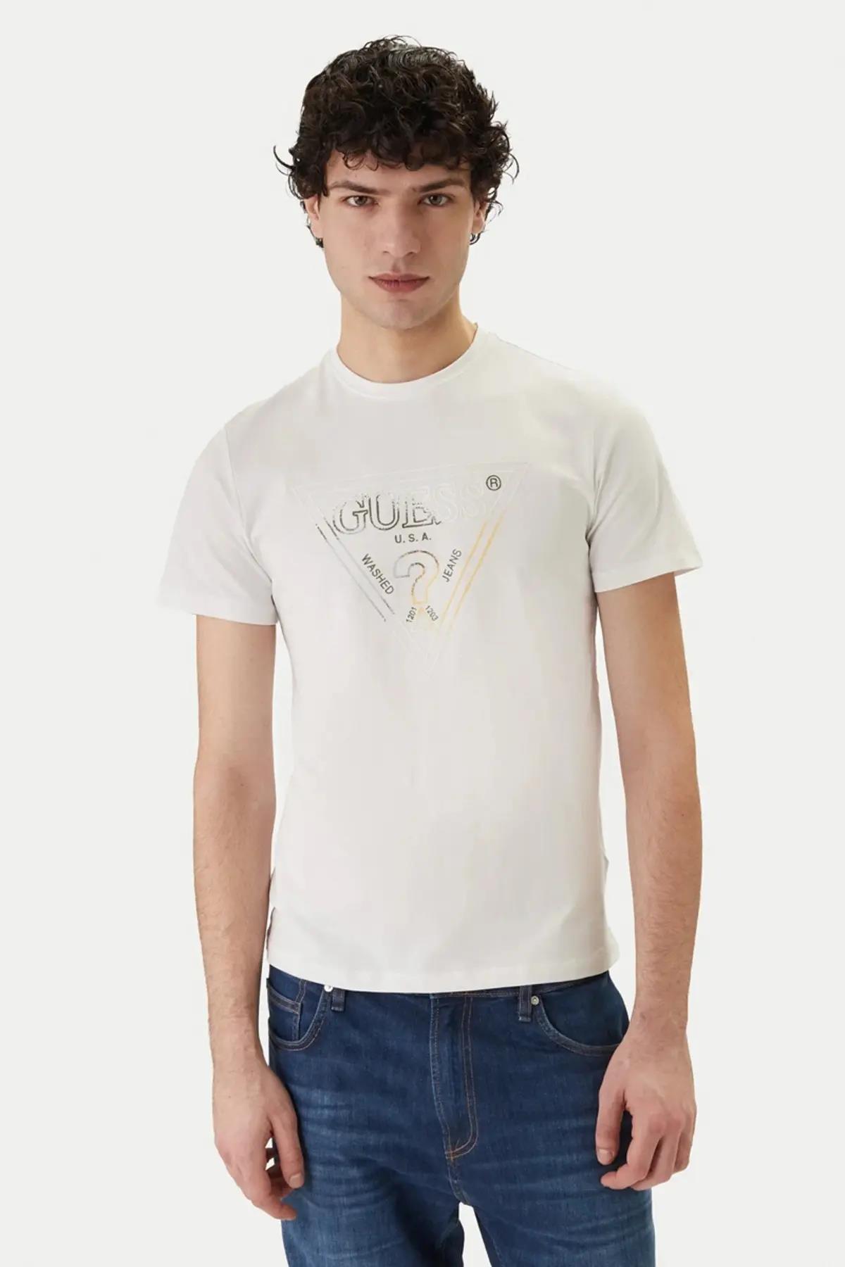 Erkek Trıangle T-Shirt M6GI11K2992 Fiyatları - 201723913 | Flo
