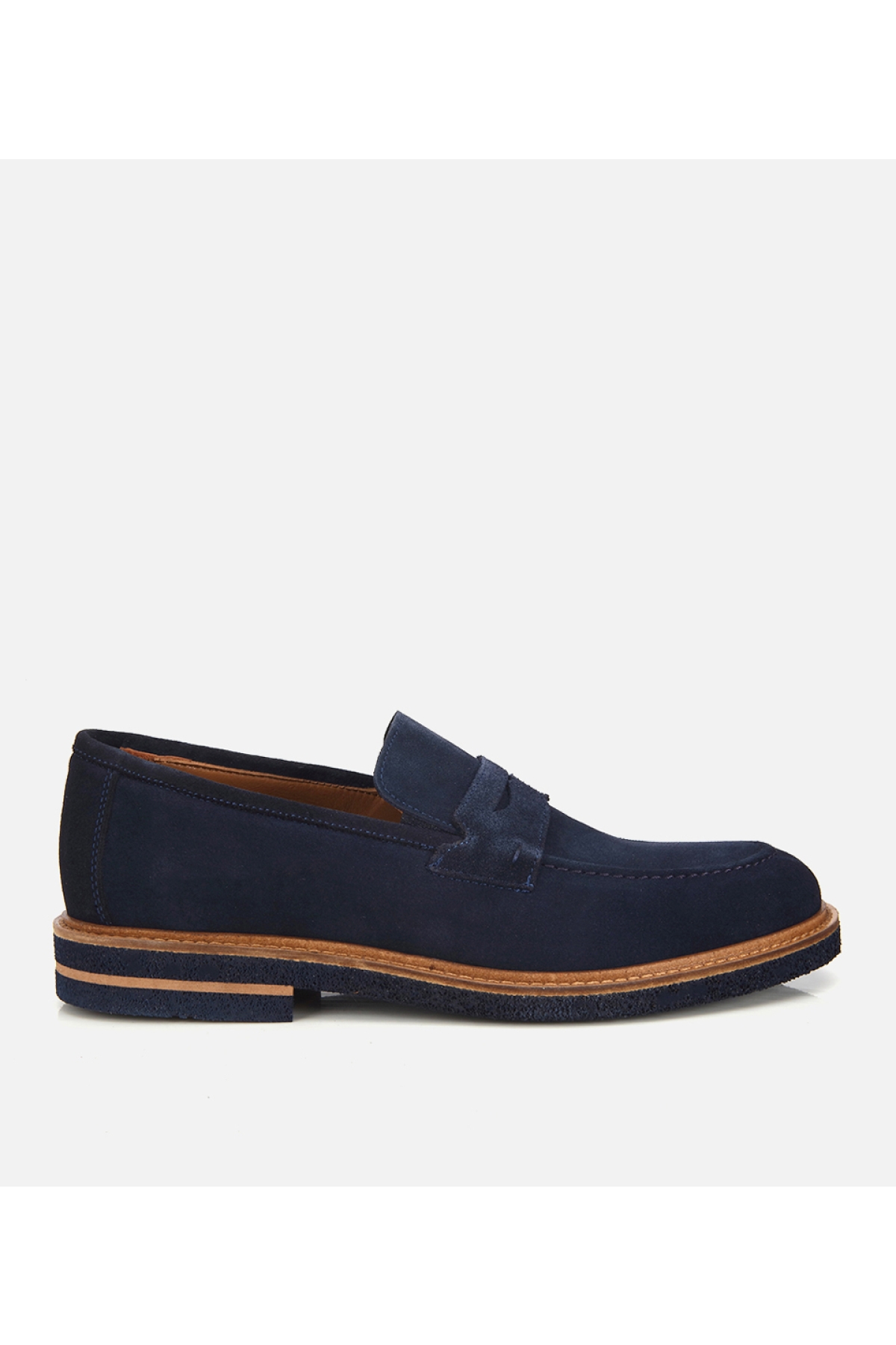 Hotiç Lacivert Hotiç Hotiç Süet Erkek Deri Klasik Loafer