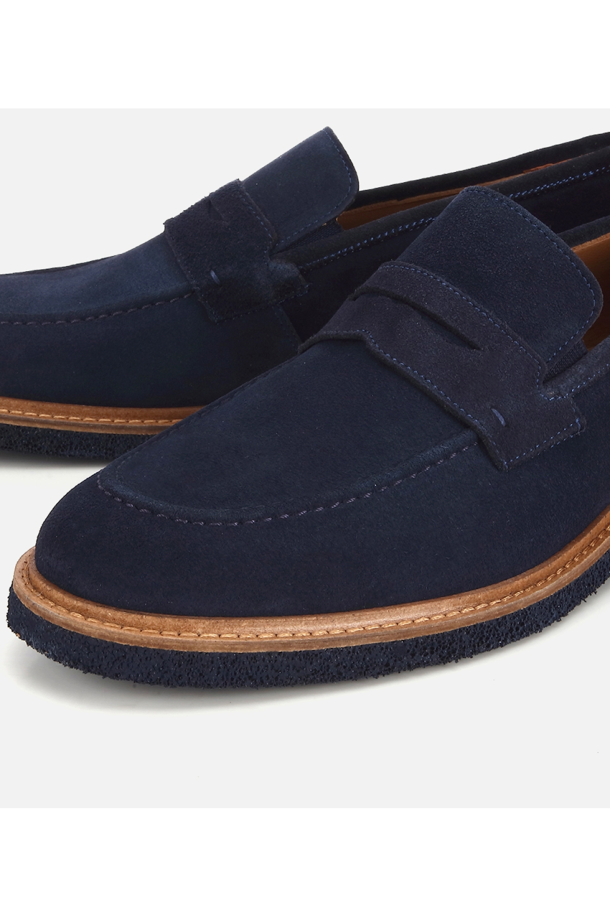 Hotiç Lacivert Hotiç Hotiç Süet Erkek Deri Klasik Loafer