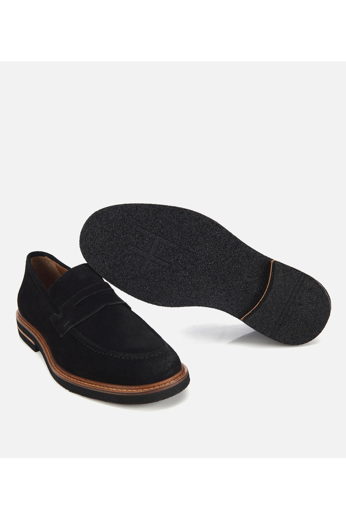 Hotiç Lacivert Hotiç Hotiç Süet Erkek Deri Klasik Loafer