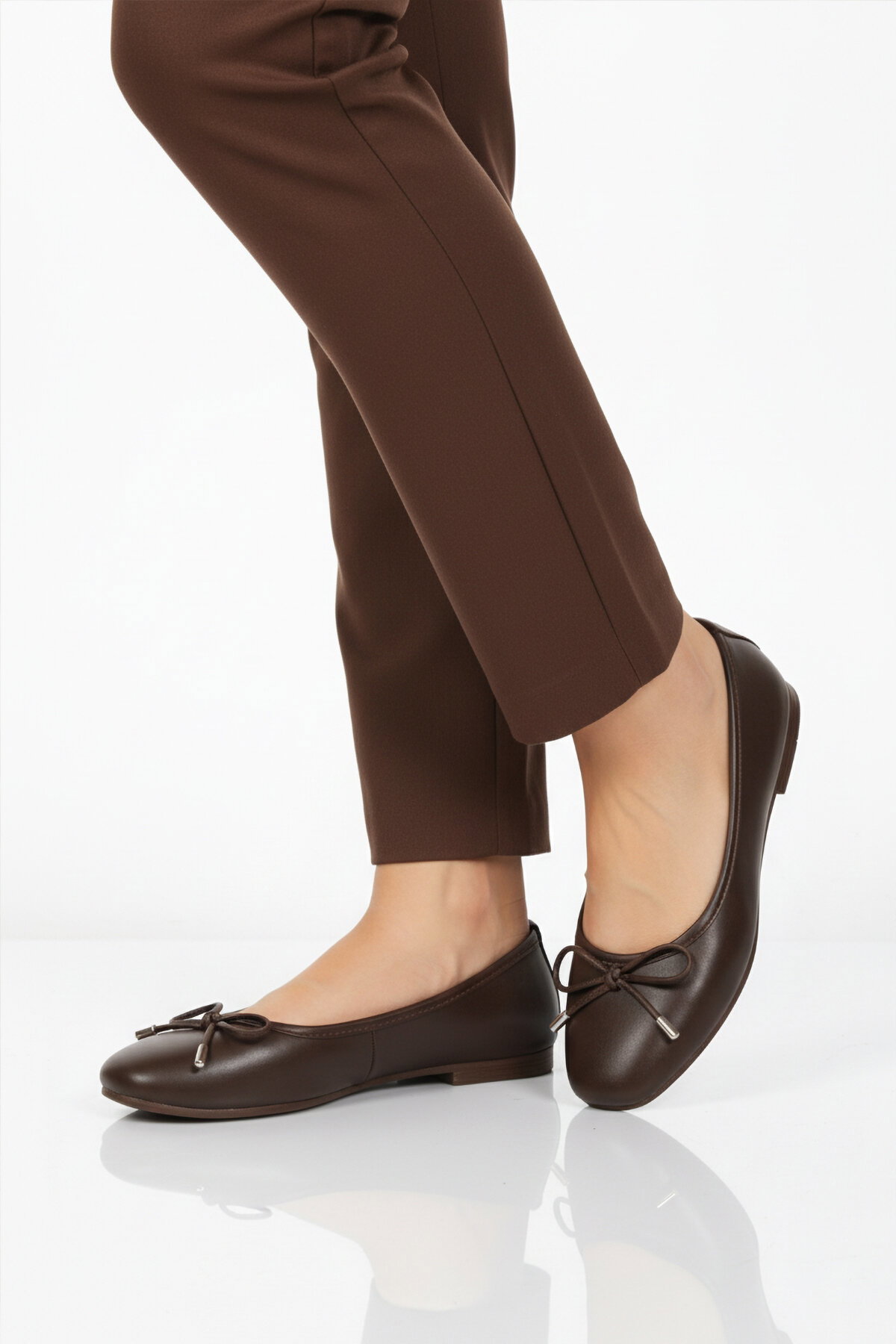 Ayakmod Bej Ayakmod Hafif Kadın Babet Ayakkabı B-34 Z