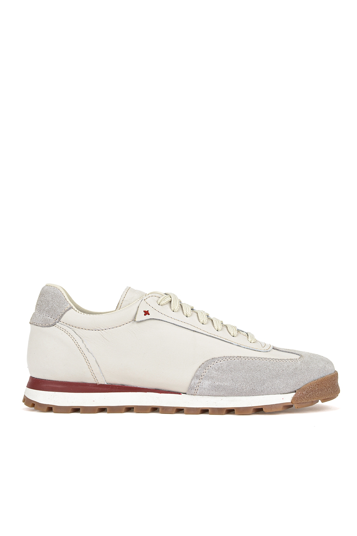 Ziya Beyaz Ziya Hakiki Erkek Deri Sneaker 1611026Z1020