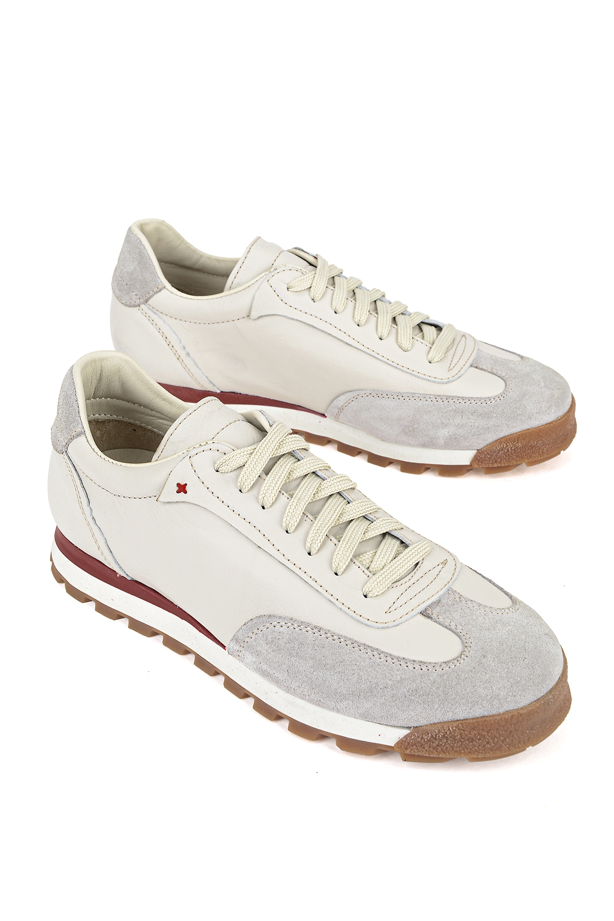 Ziya Beyaz Ziya Hakiki Erkek Deri Sneaker 1611026Z1020