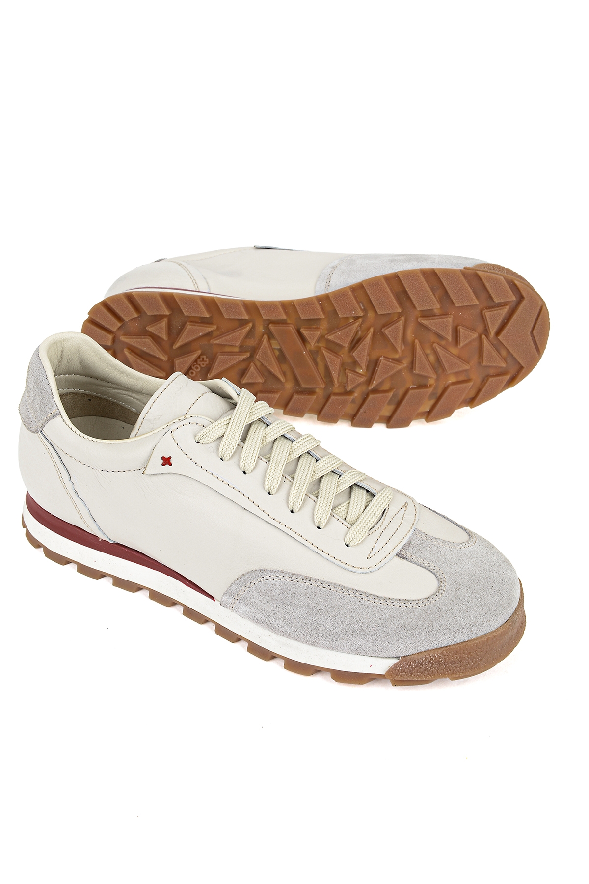 Ziya Beyaz Ziya Hakiki Erkek Deri Sneaker 1611026Z1020
