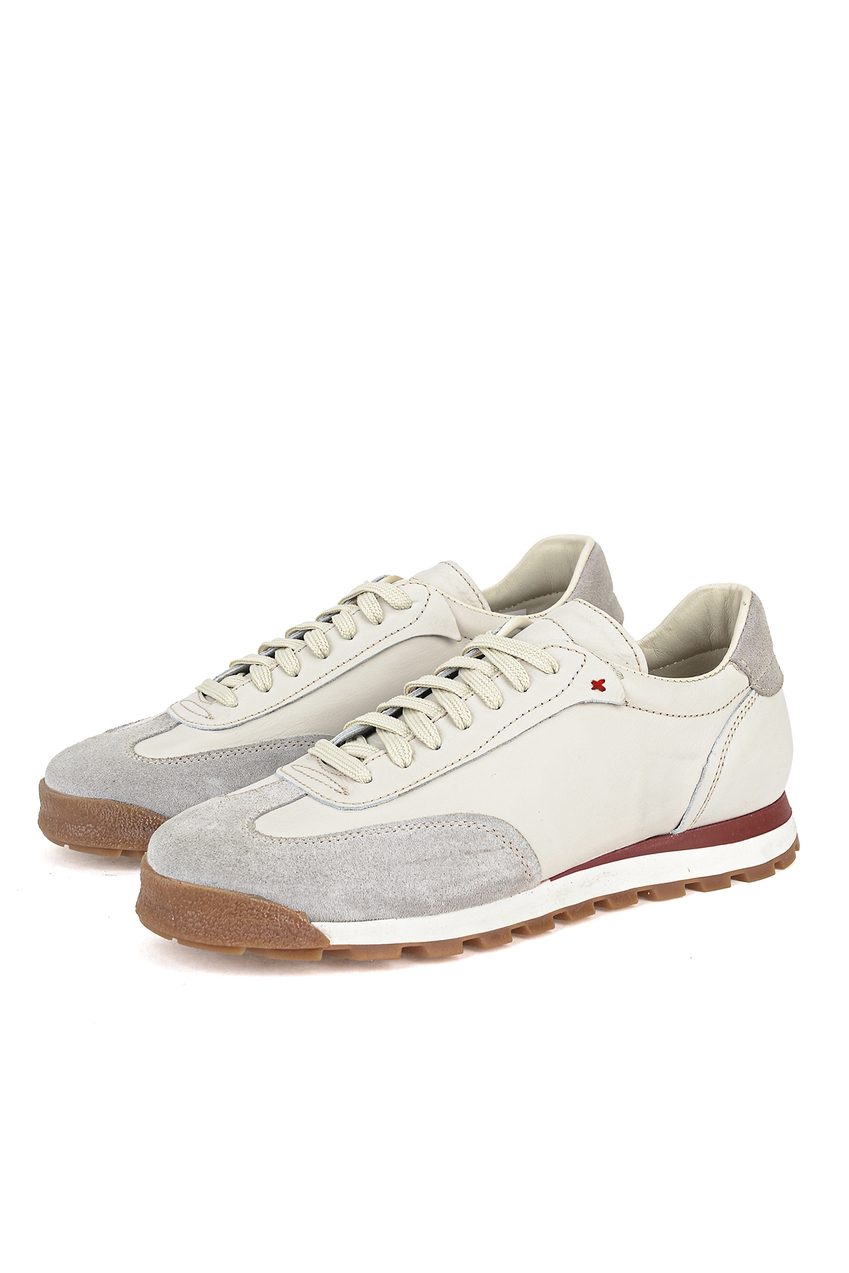 Ziya Beyaz Ziya Hakiki Erkek Deri Sneaker 1611026Z1020