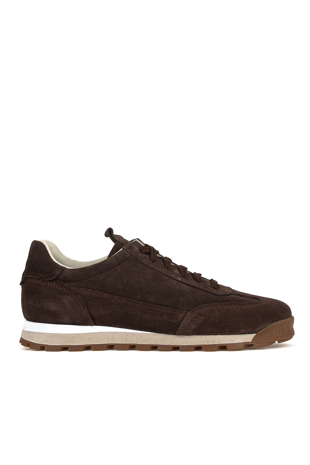 Ziya Kahverengi Ziya Hakiki Erkek Deri Sneaker 1611026Z1030