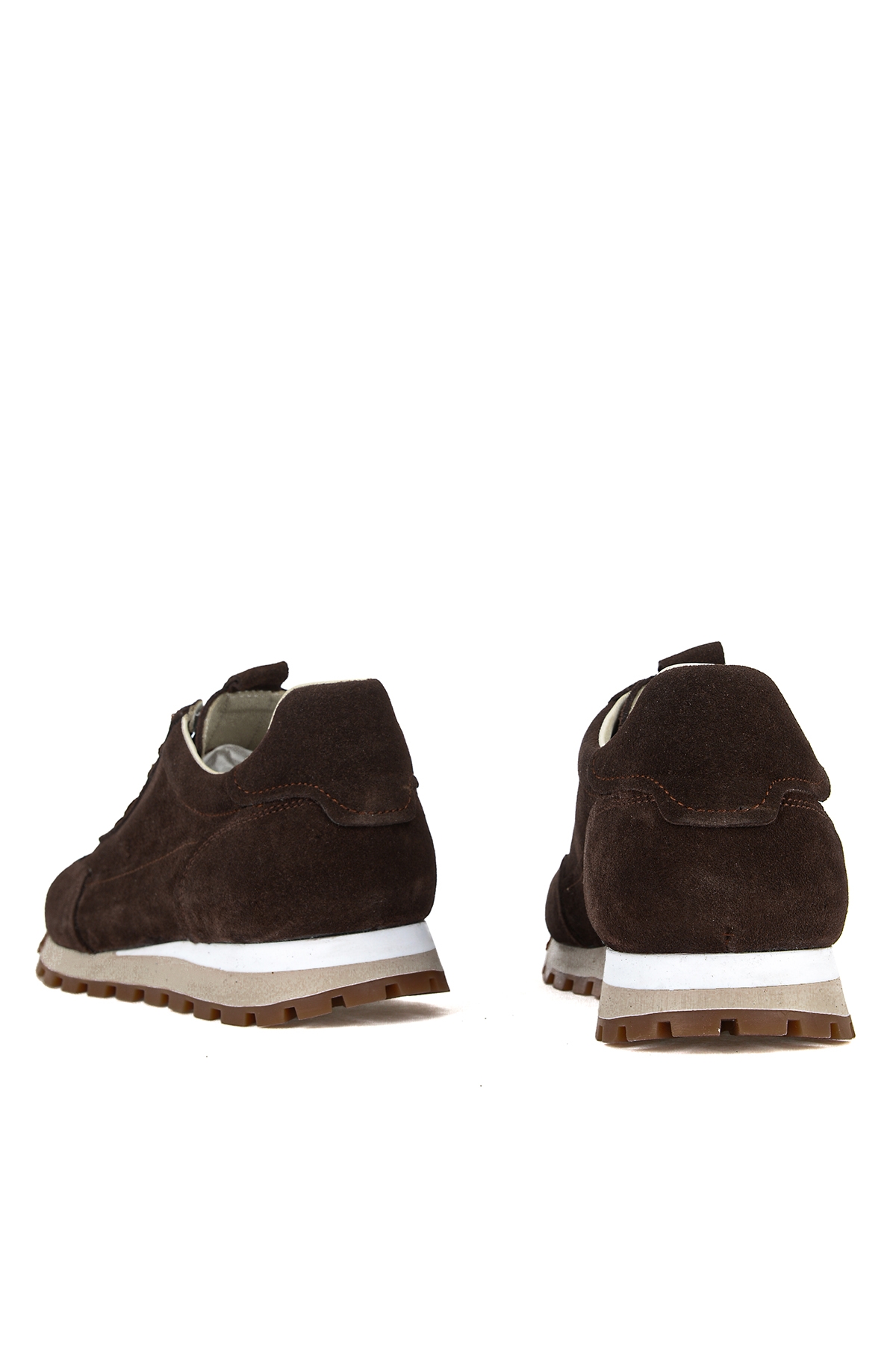 Ziya Kahverengi Ziya Hakiki Erkek Deri Sneaker 1611026Z1030