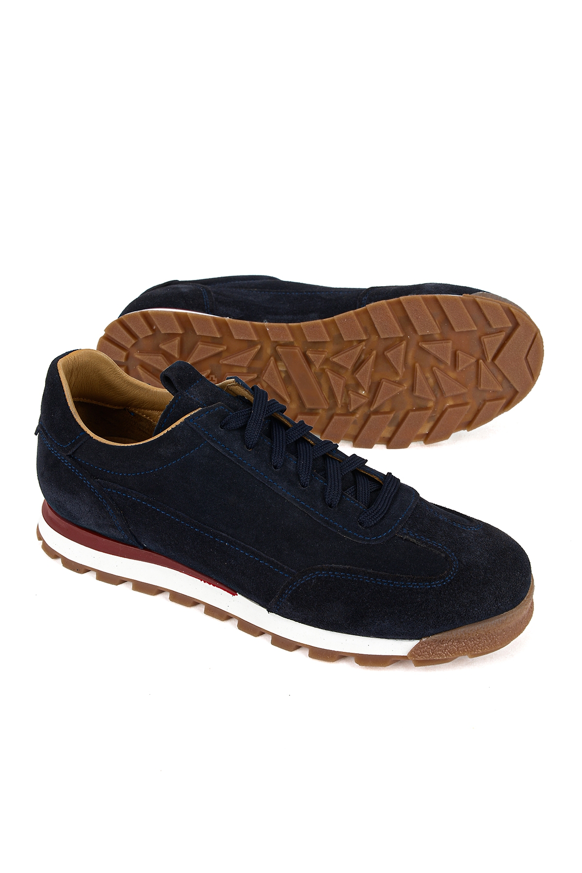 Ziya Kahverengi Ziya Hakiki Erkek Deri Sneaker 1611026Z1030