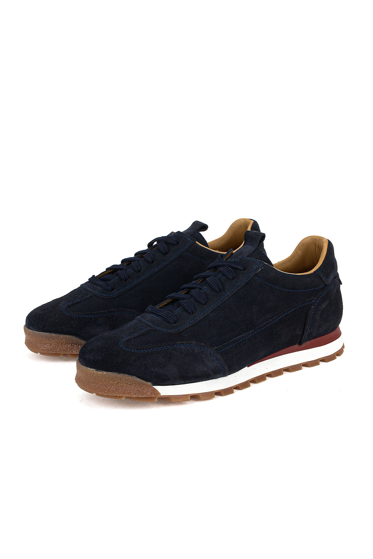 Ziya Kahverengi Ziya Hakiki Erkek Deri Sneaker 1611026Z1030