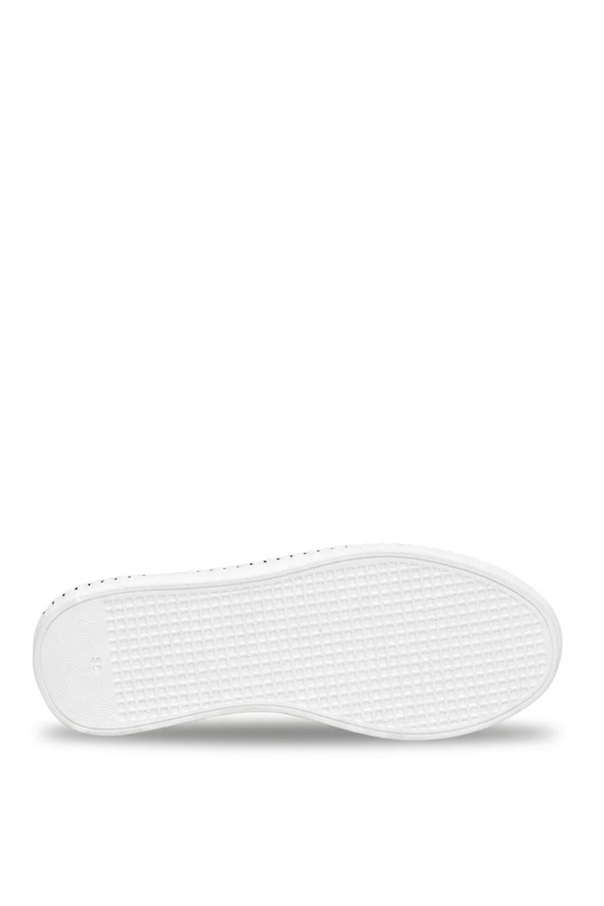 Ayakkabı Fuarı Siyah Ayakkabı Fuarı Fuari Elit 26YSLNVT01C Kadın Hakiki Deri Casual