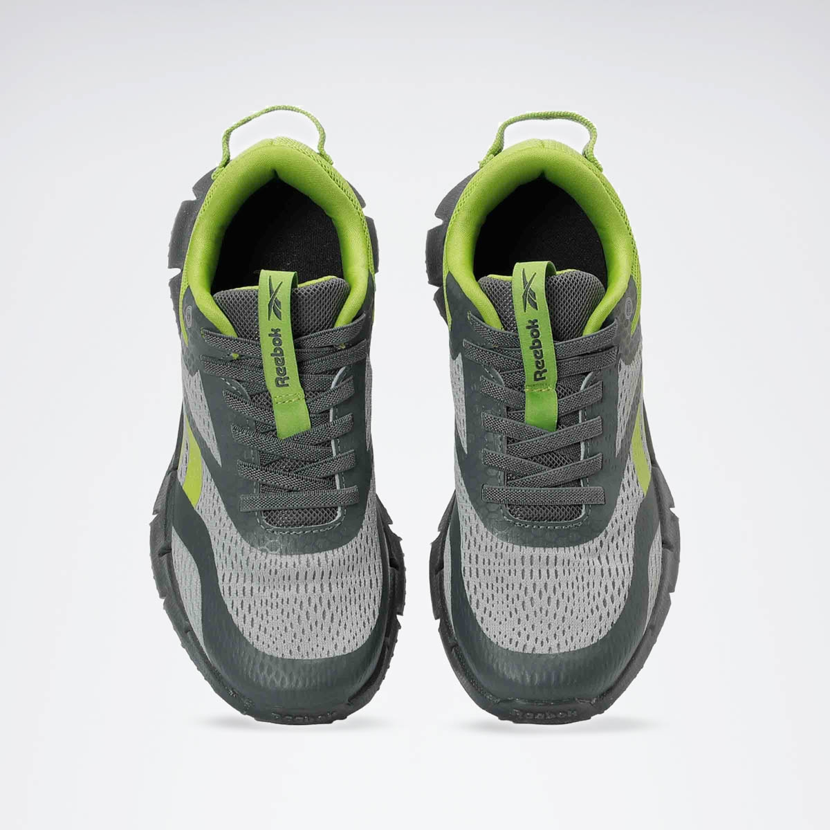 ZIG N GLOW 3 ELASTIC LACE Gri Unisex Çocuk Koşu Ayakkabısı - Reebok