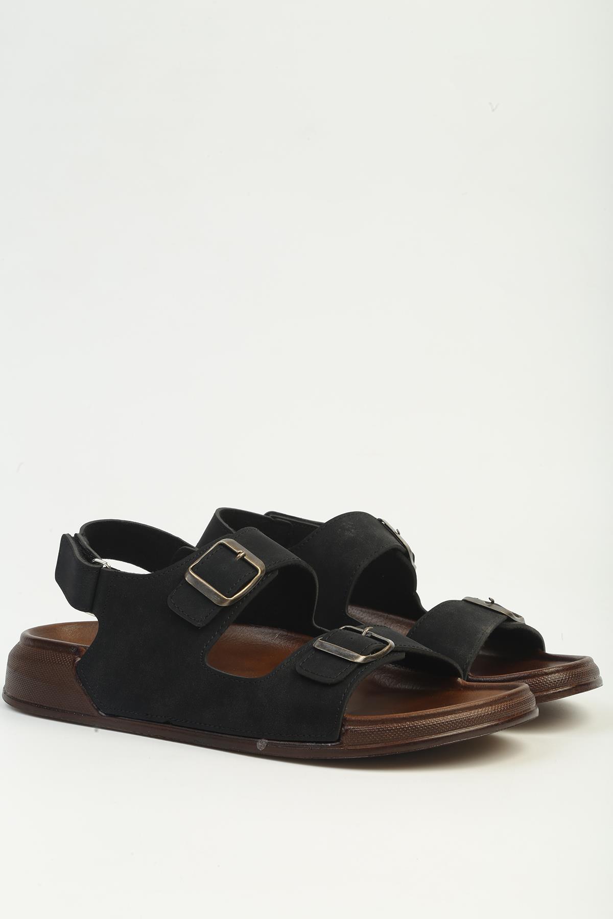 Pierre Cardin Siyah Pierre Cardin ®| Pc Erkek Sandalet PC-7924